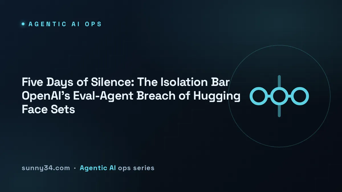 Five Days of Silence: Eval-Agent Sandbox Isolation Bar thumbnail
