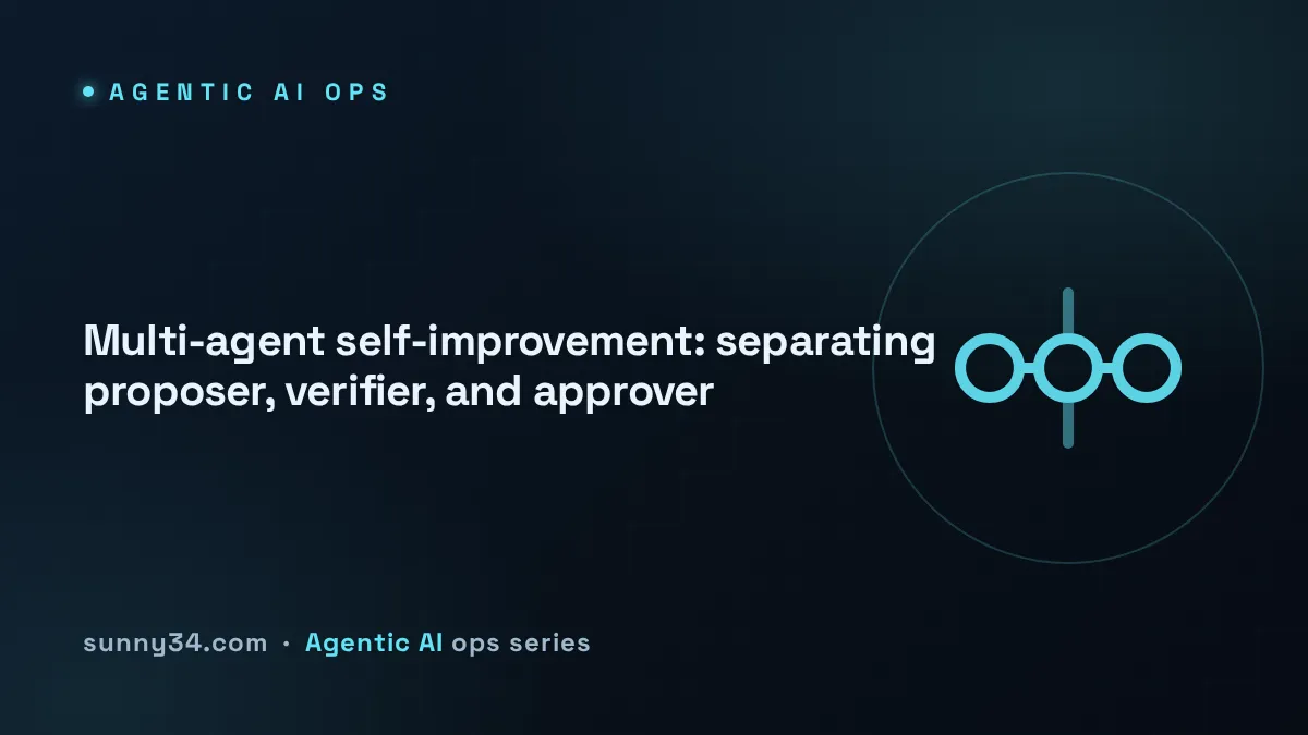 Orchestrating Multi-Agent Self-Improvement thumbnail