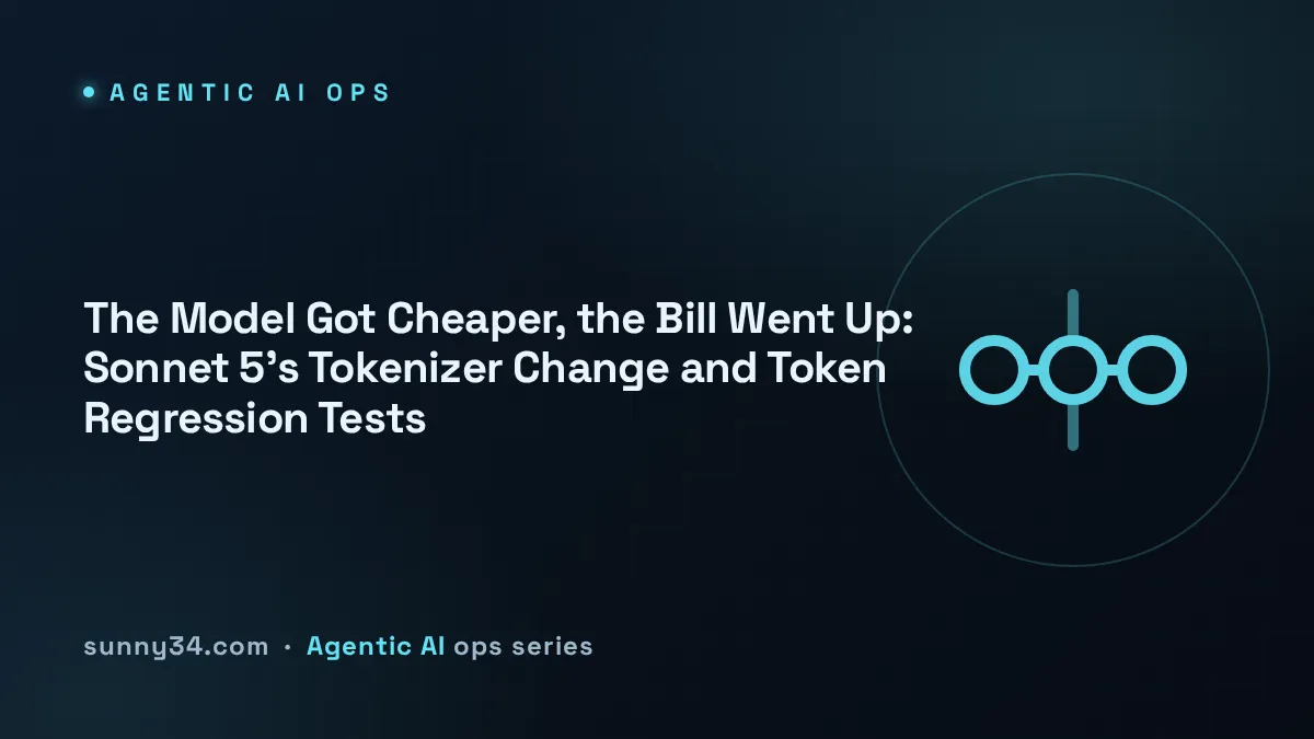 The Model Got Cheaper, the Bill Went Up: Sonnet 5 token regression test thumbnail