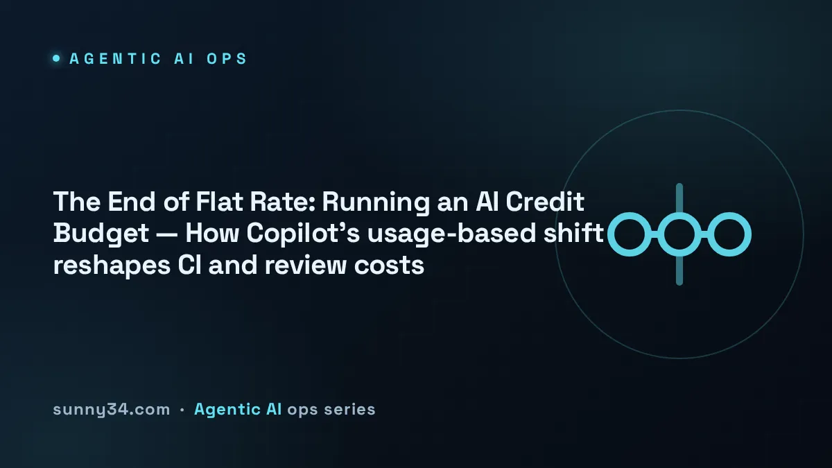 The End of Flat Rate: Running an AI Credit Budget thumbnail